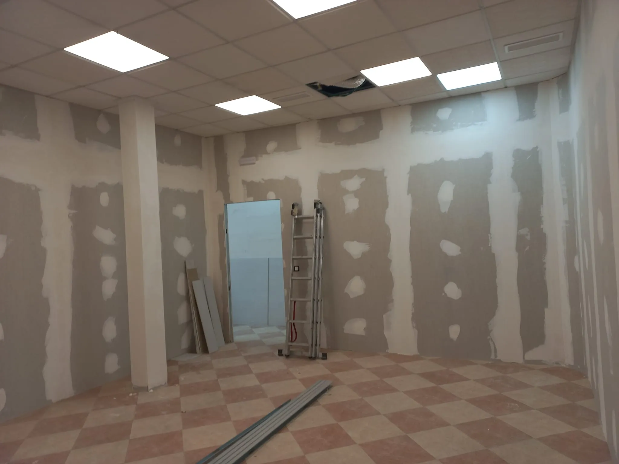 instalacion de academia con pladur